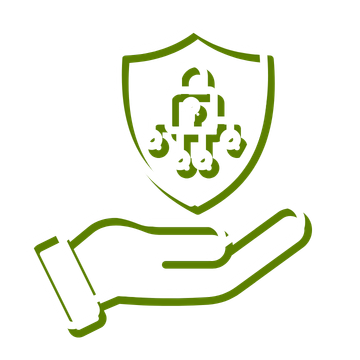 Technology and Cybersecurity Advisory Services Icon White Green – G6 IT