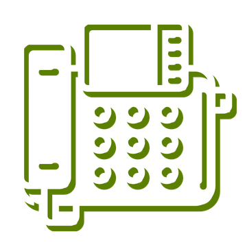 Unified Communications and VoIP Icon White Green – G6 IT
