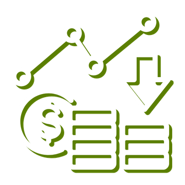 License Optimization and Cost Control Icon White Green – G6 IT