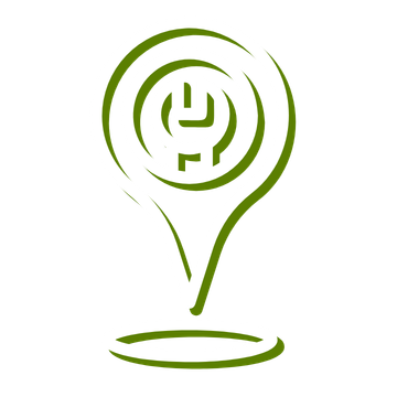On Site Technical Support Icon White Green – G6 IT